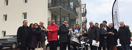 Vendée Logement remise de clés Lips