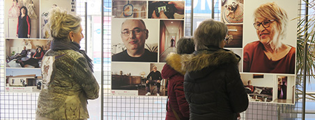 Vendée Logement présente l’exposition « Habitants » aux locataires du secteur challandais