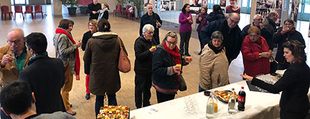 Les locataires de Fontenay-le-Comte découvrent l’exposition « Habitants »