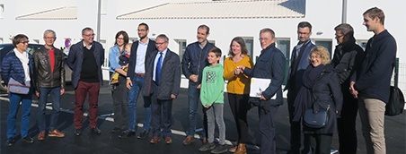 10 nouveaux logements locatifs inaugurés à Aubigny-Les Clouzeaux