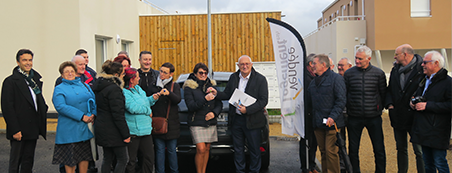 Vendée Logement esh inaugure 16 nouveaux logements à Saint-Christophe-du-Ligneron