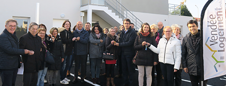 Inauguration de 32 logements locatifs à Saint-Hilaire-de-Riez