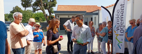 Inauguration Vendée Logement