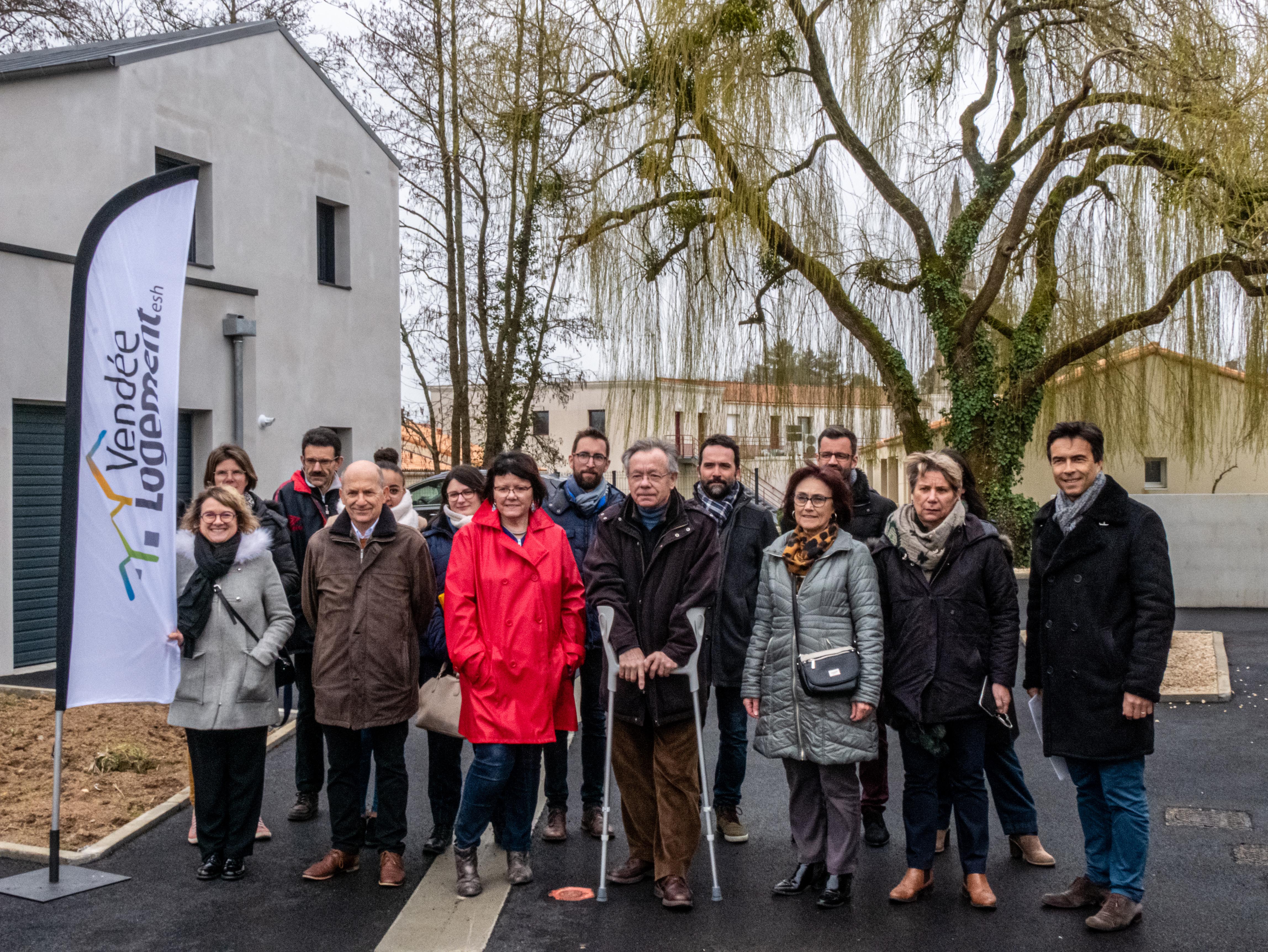 Six nouveaux logements inaugurés à Bournezeau