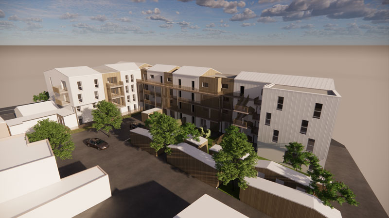 pespective du logement social a bellevigny