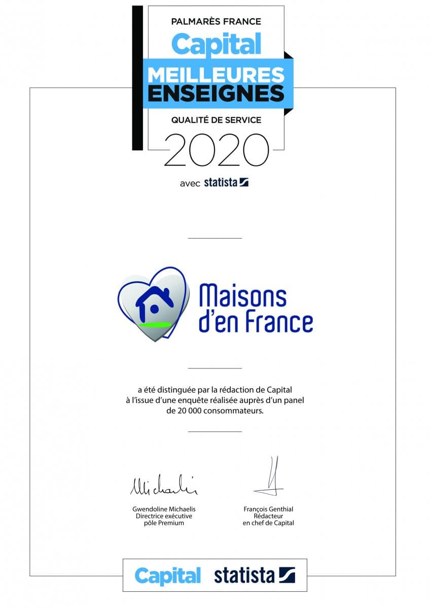 Meilleure enseigne Qualité de Service 2020