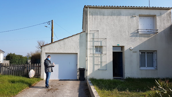 Kevin vincent, technicien de maintenance du patrimoine