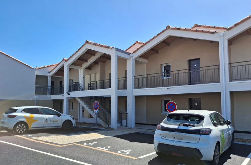 Inauguration logements neufs aux Sables d'Olonne